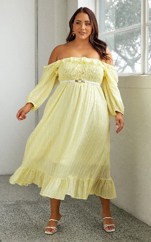 Holy Dress - Lemon Denim unclassified dresses
