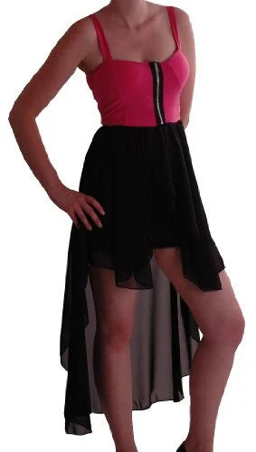 Swift Mullet Hem Dip Dress Bold pattern unclassified dresses