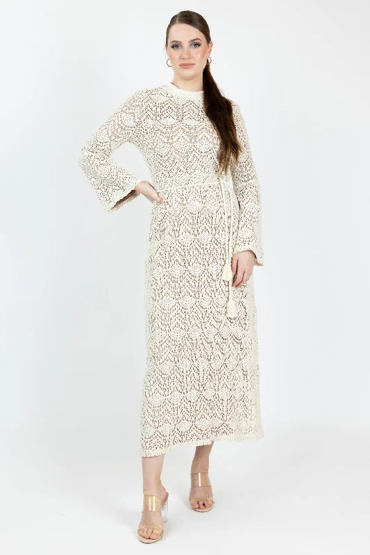 Adila Crochet Dress