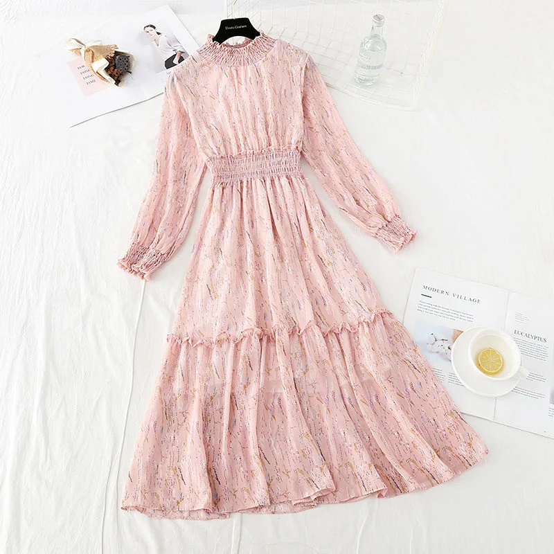 Slim waist with chiffon lining and knee length skirt  3876 Petite unclassified skirts