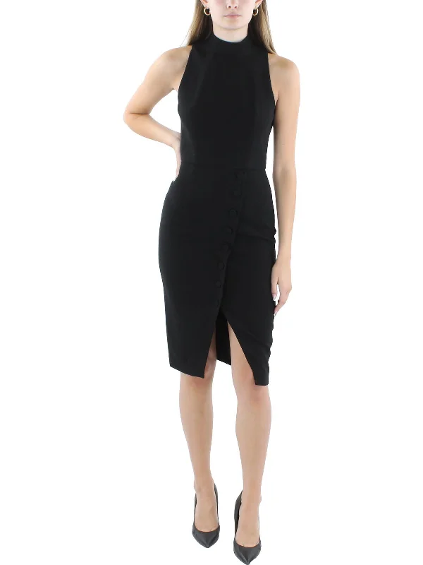 Sofie Womens Formal Midi Sheath Dress Trendy Midi Skirt